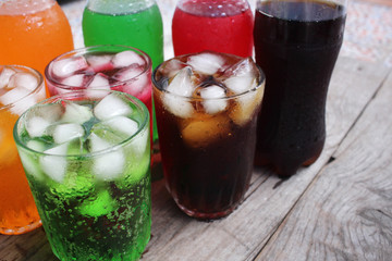 Canvas Print - Soft drinks