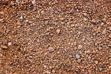 Red Soil And Stone For Background