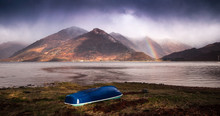 Storm Hits The Five Sisters Of Kintail