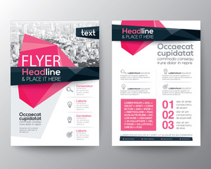 Wall Mural - Abstract low polygon background for Poster Brochure Flyer design