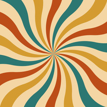 Abstract Radial Multicolor