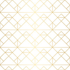  Golden texture. Seamless geometric pattern. Golden background. G