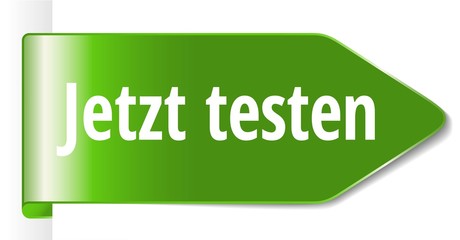 Sticker - Jetzt testen