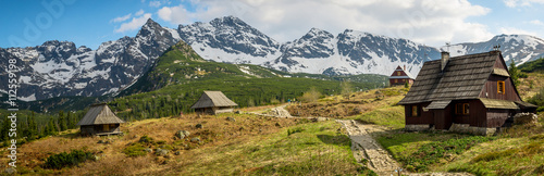 Obrazy Tatry  hala-gasienicowa-in-tatra-mountains-panorama