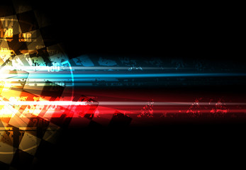Racing square background, vector illustration abstraction in race car track