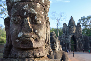 Wall Mural - ancient of Prasat Bayon temple, Angkor Thom