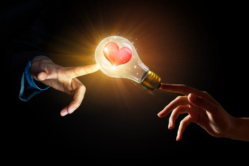 Wall Mural - concept of electric energy