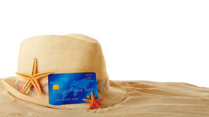 Sticker - Pay cash on holiday with a credit card