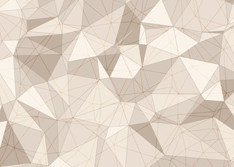 Wall Mural - Background with Triangles