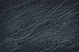 Fototapeta Desenie - Dark grey black slate background or texture.