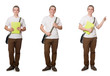 © Elnur - Young student isolated on the white background