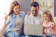 © georgerudy - Happy family at home