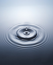 Close Up Of Water Drop