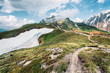 © Lukas Furlan - Mountain path leading to mountain peak