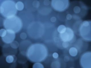 Wall Mural - abstract blue bokeh background. vector illustration