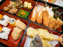 Bento Box With Sushi