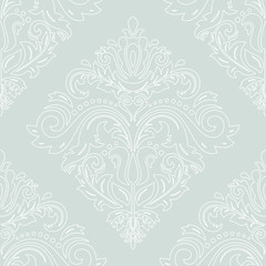Wall Mural - seamless vector wallpaper in the style of baroque
