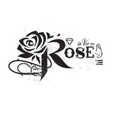 Rose lettering