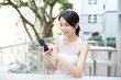 © leungchopan - Woman use of smart phone