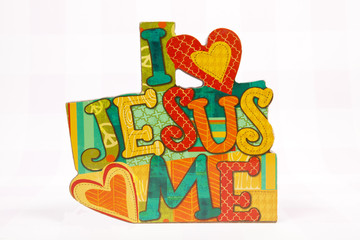 Canvas Print - I Heart Jesus