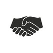 © lovemask - Handshake - vector icon.