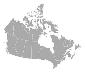 map - canada