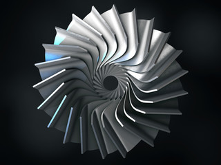 Aufkleber - Abstract 3d rendering of gold surface.3d rendering.
