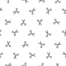 Seamless Pattern - Scissors