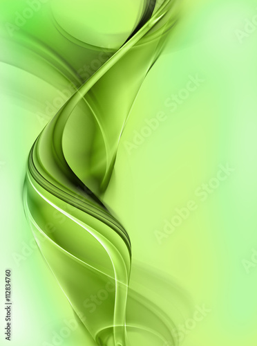 elegancki-abstrakcyjny-zielony-wzor-z-pionowa-fala