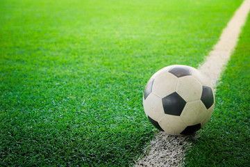 soccer ball on soccer field