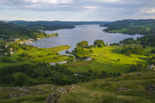 View Of Lake Windermere In The Lake District