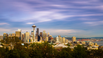 Fototapete - Seattle Skyline