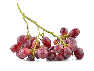 Wall Mural - grape isolated on white background