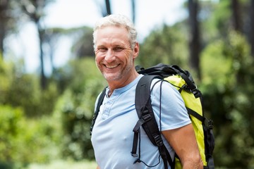 Portrait of a man smiling 