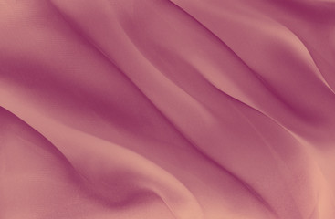 Wall Mural - background diagonal folds of the pink cloth