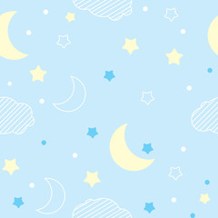 children's pattern - night