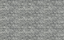 Gray Painted Brick Wall Texture. Background  For Text Or Image.
