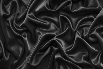 Fototapete - abstract background luxury cloth or liquid wave or wavy folds of