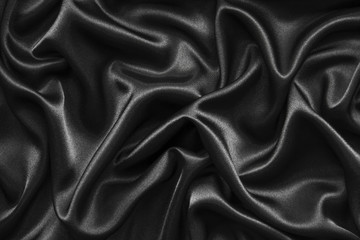 Fototapete - abstract background luxury cloth or liquid wave or wavy folds of