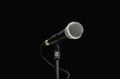 © fStop - Detail of a microphone on a stand