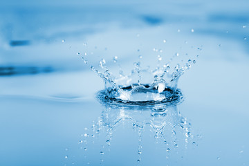 Water splashes background