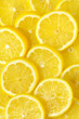 slices of fresh lemon