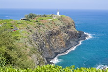 Kilauea Lighthouse, Kilauea Point, National Wildlife Refuge, Island Of Kauai, Hawaii