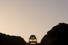 Land Rover On Horizon, Western Australia