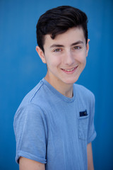 Poster - Portrait of a teenager rebellious man