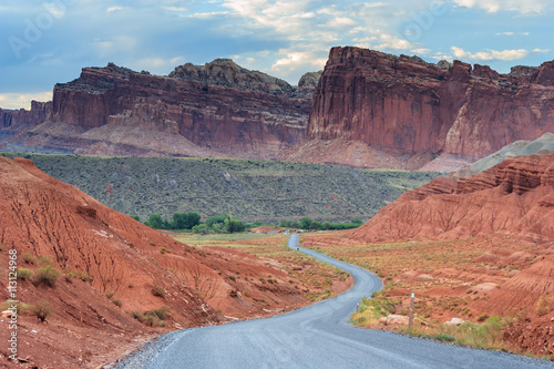 Fotografie, Obraz Scénické jízdy na Capitol Reef NP, Utah, USA