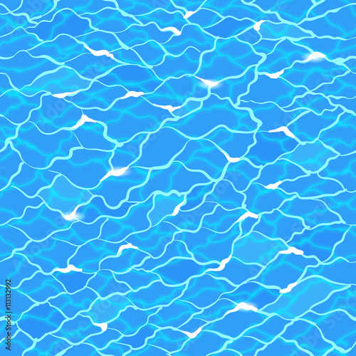 Seamless pattern with Sea water