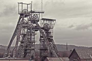 Old coal mine