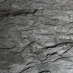 Poster - Hard black stone background