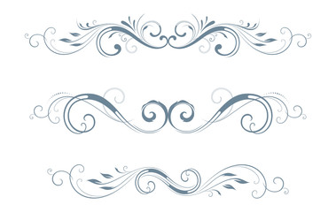 Wall Mural - scroll design